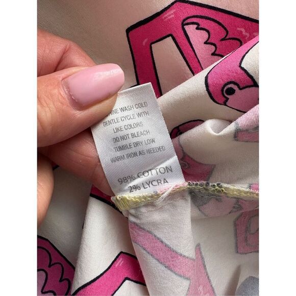 Sovereign Code pink flamingo short sleeve button down shirt - M - Picture 7 of 7